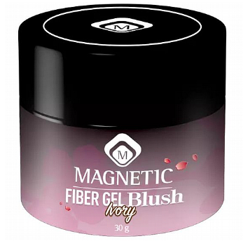 פייבר ג'ל לבניה וחיזוק חלבי Fiber Gel Blush Ivory 30GR