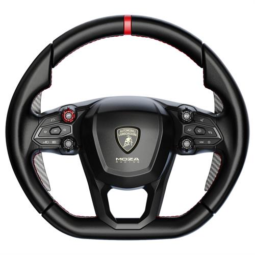 הגה לסימולטור מרוצים MOZA Revuelto ברישיון רשמי של Lamborghini