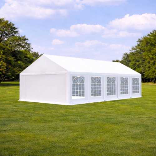 אוהל לאירועים 5X10 פרמיום PVC חזק במיוחד TENT-PRO