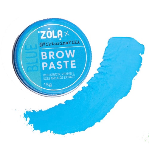 Zola brow paste- משחת שרטוט כחול 15g