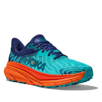Hoka Challenger 7 נעלי ספורט נשים הוקה צ'אלנג'ר 7 בצבע טורקיז/כתום | HOKA נשים