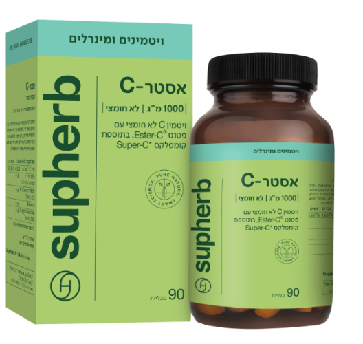 אסטר 1000C קומפלקס 90 טבליות - סופהרב