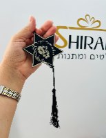 תליון לרכב- מגן דוד "עם כלביא"