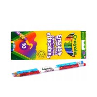 קריולה סט 10 עפרונות צבעוניים CRAYOLA