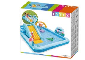 בריכה מתנפחת לילדים הרפתקה בג'ונגל244X198X71 סמ 57161 מבית INTEX