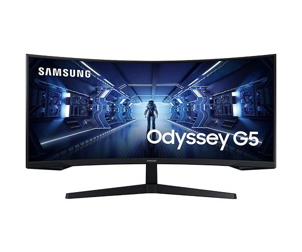 מסך Samsung Odyssey G5 34" Series Ultra WQHD VA 1ms HDMI DP