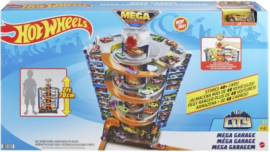 מגה מוסך Hot Wheels