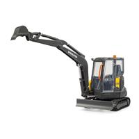 מיני מחפרון וולוו - Bruder 02465 Volvo ECR40