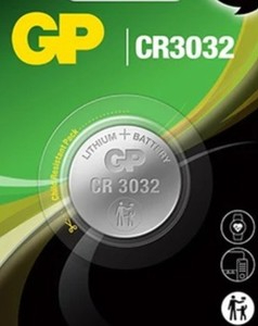 סוללת כפתור GP Lithium Coin Battery CR3032