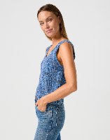 גופית סריג WRANGLER כחול