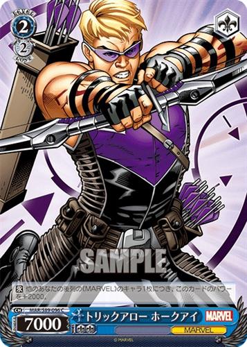קלף בודד מארוול marvel - Hawkeye, Trick Arrow - Weiss Schwarz - MAR/S89-096 C