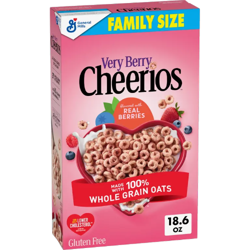 דגני בוקר ורי ברי ללא גלוטן 309 גרם - Cheerios