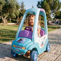 בימבה קוזי קופה לילדים בעיצוב פרוזן WJ015FR מבית קפיץ קפוץ