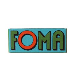 Foma Ortho 400 roll film 120 למצלמות מדיום פורמט תכולה: סרט אחד