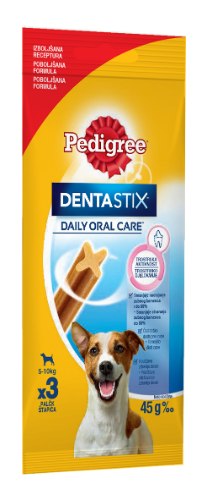 חטיף דנטלי פדיגרי לכלבים מ 5-10 קג 3 יחידות  - PEDIGREE DENTAL STIX