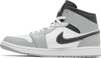 Air Jordan 1 Mid Light Smoke Grey