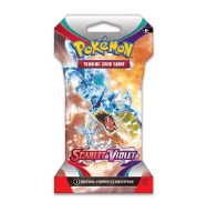 Pokemon TCG: Scarlet & Violet 1 Sleeved Booster 2023 קלפי פוקימון מקוריים סליב בוסטר סקרלט ויולט