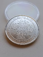1oz Envela Covid-19 Virus Silver- אונקיה 1, כסף/999- שנת 2020
