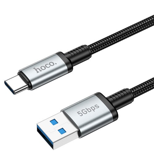 כבל נתונים מהיר במיוחד HOCO Cable USB to Type-C 5Gbps באורך 0.5 מטר