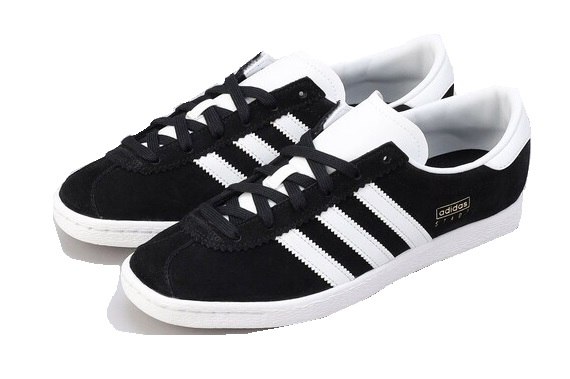 סניקרס  אדידס Adidas Stadt שחור לבן