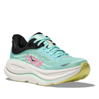 HOKA BONDI 9 נעלי ספורט לאישה בונדי 9 בצבע כחול ספארק/מנטה | הוקה נשים