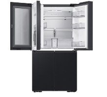 מקרר 4 דלתות מקפיא תחתון 678 ליטר Samsung RF72DG9620B1 עם קיוסק + התקן שבת מובנה - גימור שחור