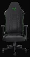 צילום חזיתי של כיסא Razer Iskur V2 X עם משענת גבוהה ותמיכה מלאה