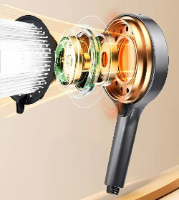 ראש מקלחת עוצמתי ShowerJet
