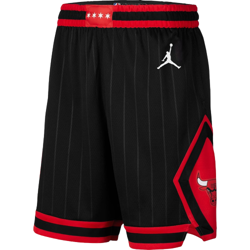 מכנסי NBA קצרים שיקגו בולס שחור אדום