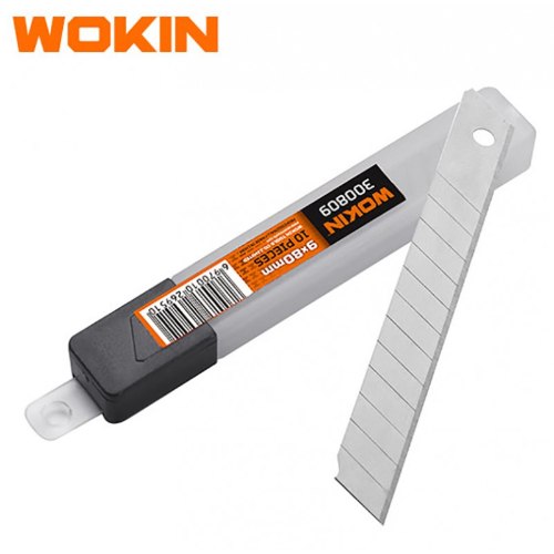 להבים נשברים ⁦WOKIN 300809⁩ – ⁦9×80⁩ מ״מ, 10 יחידות