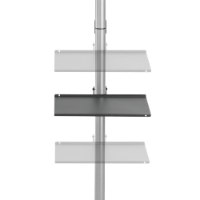 מעמד רצפה לתקרה למסכים עד 70" Lumi Premium Floor-to-Ceiling TV Mount