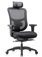 כיסא סיטפלוס Sitplus Big & Tall Plus עם משענת גבוהה ותמיכה לגב.