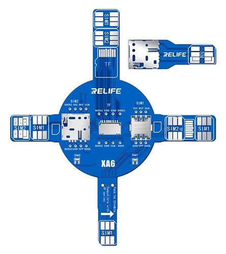 לוח בדיקת אותות כפול לכרטיסי SIM/TF/NM דגם XA6