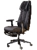 שחור - כיסא עיסוי משרדי נטען מדיקסקייר Medics Care Q8 Ultimate Comfort