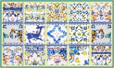 60 ס"מ על 100 ס"מ - שטיח PVC דגם פירנצה 287