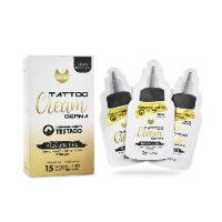 מארז 15 יחידות קרם לקעקועים Kit Tattoo Cream Derma | Electric Ink