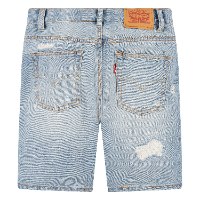ברמודה ג'ינס LEVIS SLIM כחול קרעים 4-20Y
