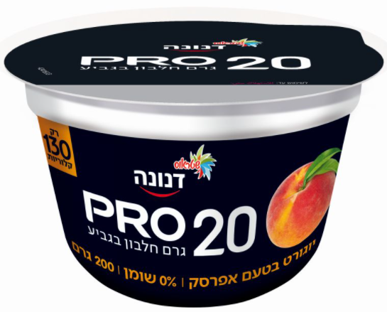 מעדן פרו אפרסק 200 גרם