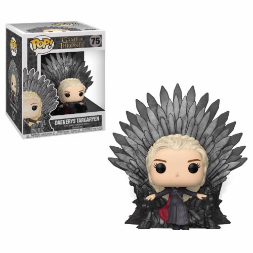 בובת פופ 75# Funko POP:! Deluxe: GOT -Daenerys Sitting on Throne