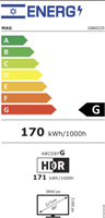 MAG 85.6" LED SMART TV Powered by GOOGLE TV G86D25