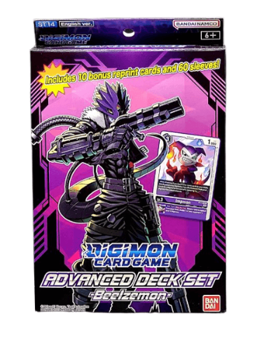 Digimon TCG: Advanced ST-14 Starter Deck Set דיג’ימון חבילת קלפים מקוריים חבילת סטארטר דק מתקדמת