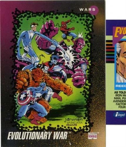 קלף בודד מארוול marvel - evolutionary war - Universe Series 3 - 185