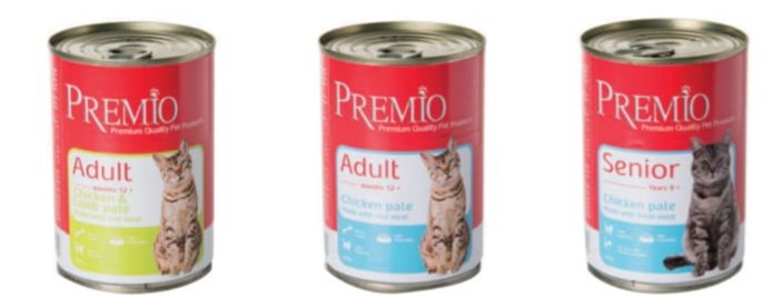 שימור לחתול פרמיו בוגרים 400 גרם