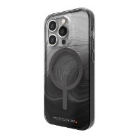 כיסוי ZAGG Milan Snap ל- iPhone 14  צבע שקוף/שחור תומך ב MagSafe