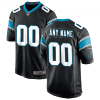 חולצת שחקן Carolina Panthers Black