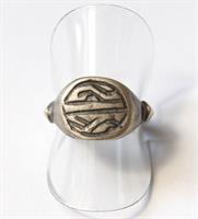 טבעת חותם עתיקה מהתקופה הרומית ביזנטית R120