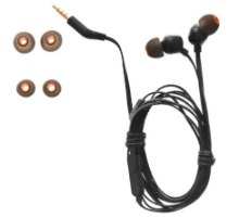 אוזניות JBL T160 - עם מיקרופון ושלט מובנים ע"ג הכבל - אחריות מודן