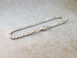 צמיד שרשרת לגבר מכסף סטרלינג 925