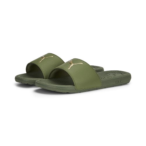 PUMA Cool Cat 2.0 Sport Wns BX Olivine-PUMA G כפכפי פומה נשים פס צבע ירוק זית