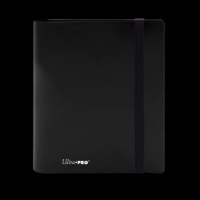 אולטרה פרו אלבום 4 כיסים 160 קלפים שחור זפת - Ultra Pro Eclipse 4-Pocket PRO-Binder Jet Black